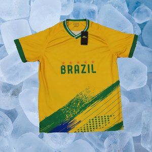 NWT Brazil CFB Soccer/Football Jersey - Size Large Suruida